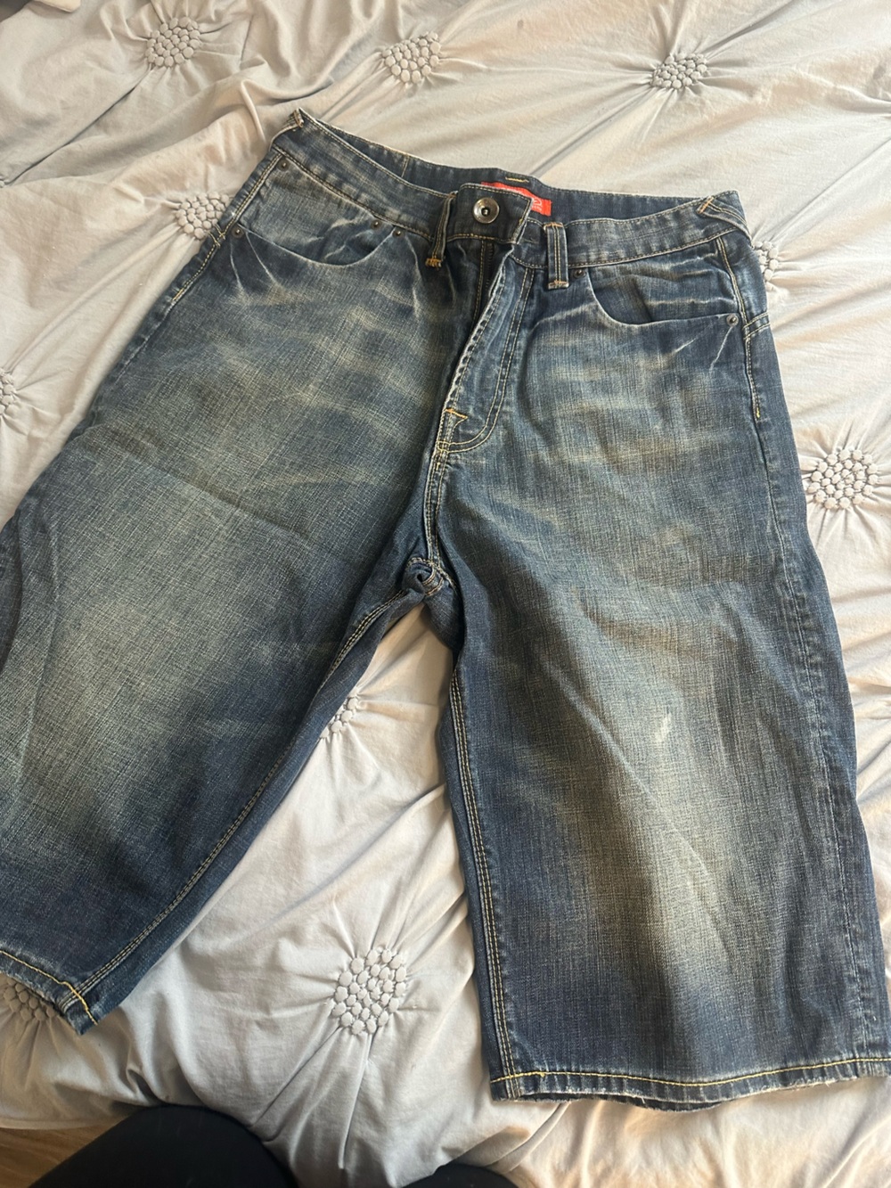 Ed Hardy Washed Blue Relaxed Jeans